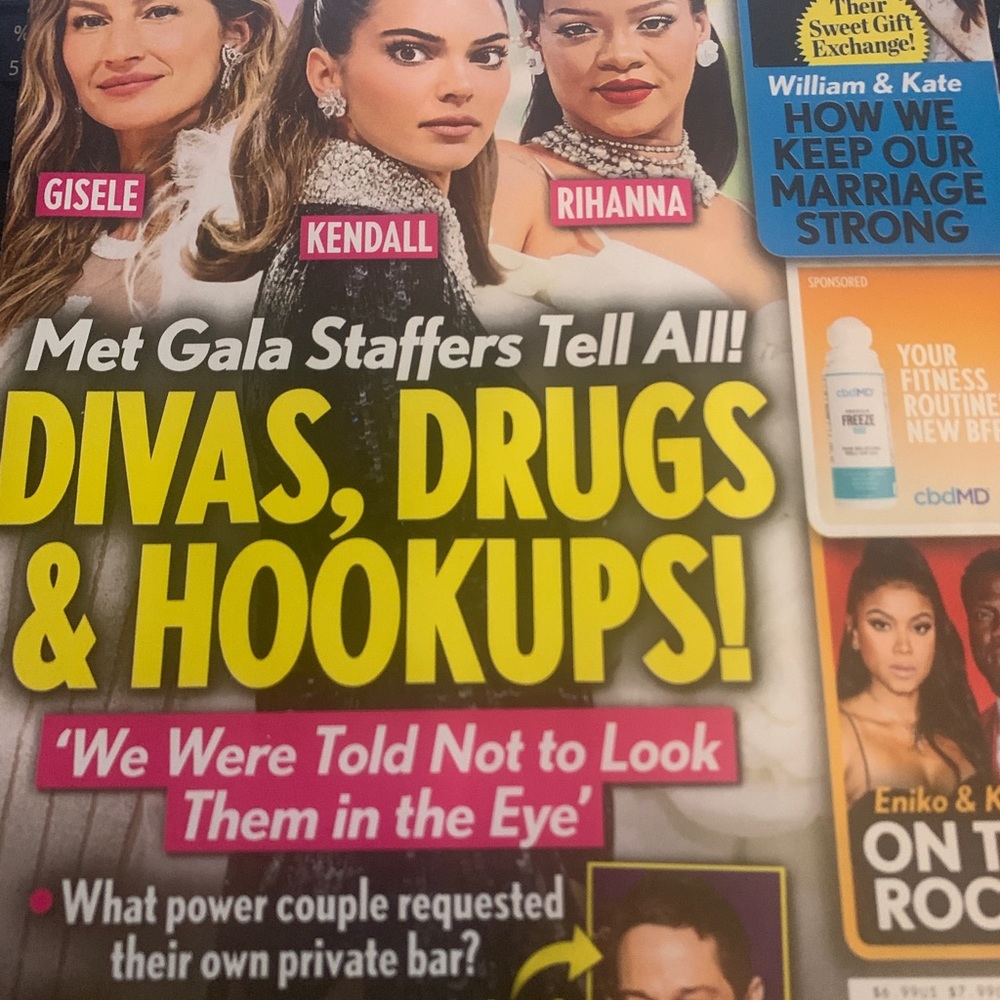Life & Style magazine May 22 Met Gala celebs dress Will & Kate collectible new